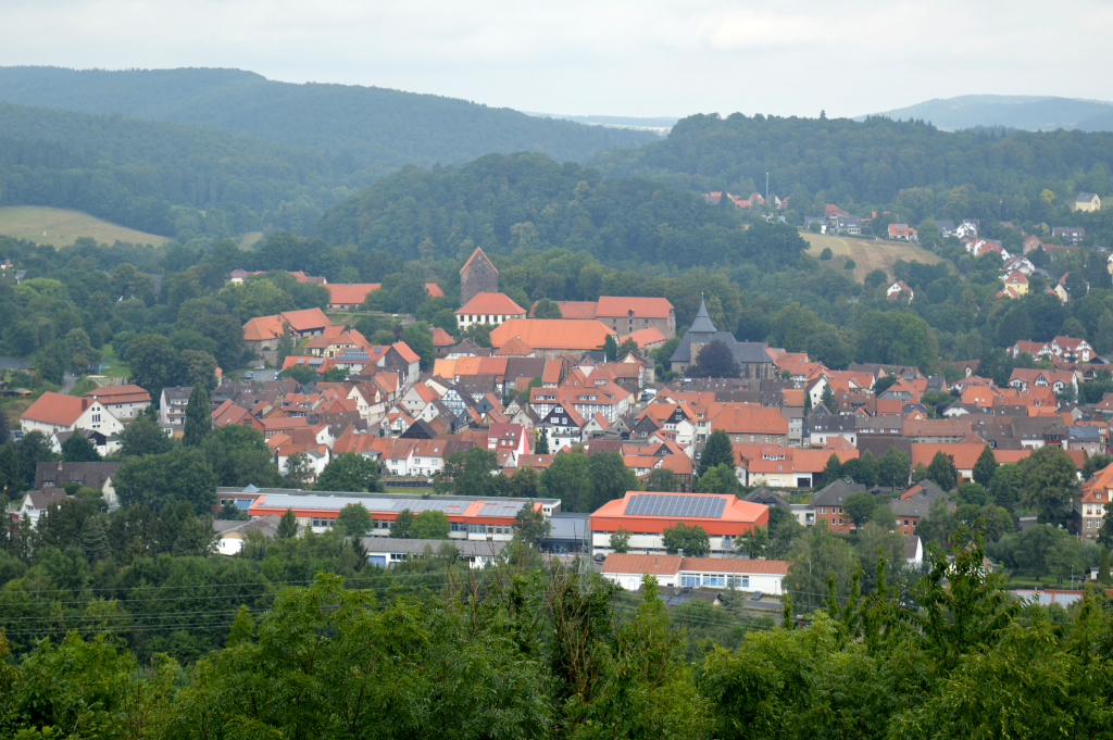 Blick auf Hardegsen